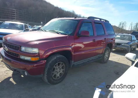 2005 Chevrolet Tahoe Z71 from USA, damaged, VIN 1GNEK13T55R271285